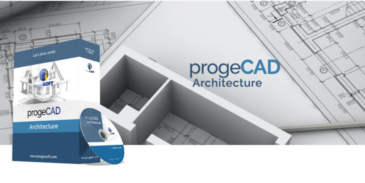 progeCAD Architecture (โปรแกรมออกแบบอาคาร เปิดไฟล์ โปรแกรม AutoCAD ได้)