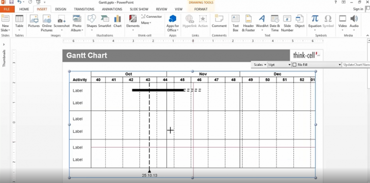 Think-Cell Suite (โปรแกรมสร้างแผนภูมิ บน PowerPoint ได้อย่างสวยงาม) : 