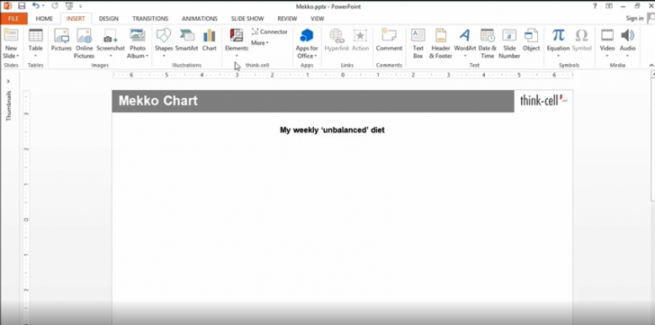 Think-Cell Suite (โปรแกรมสร้างแผนภูมิ บน PowerPoint ได้อย่างสวยงาม) : 