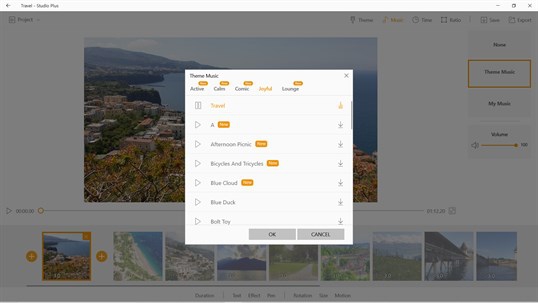 Studio Plus (โปรแกรม Studio Plus ตัดต่อวิดีโอแบบรวดเร็ว ใช้ง่าย จาก Samsung) : 