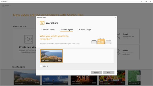 Studio Plus (โปรแกรม Studio Plus ตัดต่อวิดีโอแบบรวดเร็ว ใช้ง่าย จาก Samsung) : 