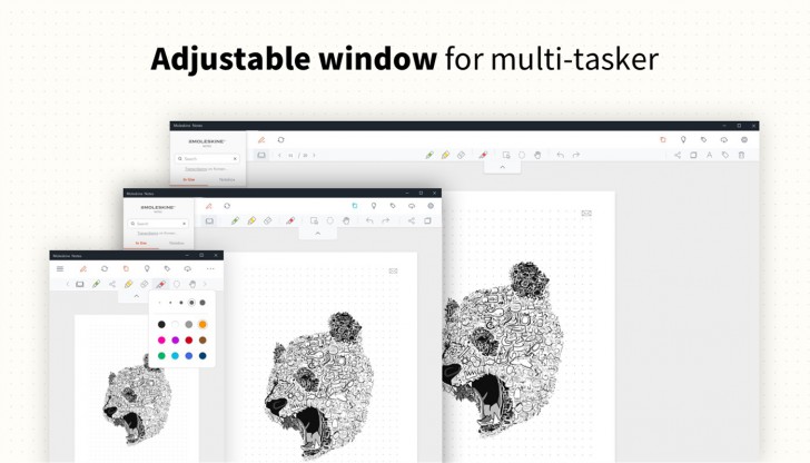 Moleskine Notes (โปรแกรม Moleskine Notes จดเขียนบันทึกปากกาอัจฉริยะ) : 