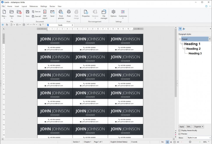 Ashampoo Office 8 (ดาวน์โหลดโปรแกรม Office ราคาถูก) : 