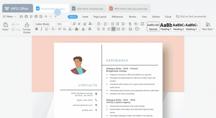 WPS Office Free (โปรแกรมออฟฟิศฟรี ครบงานเอกสาร ทำพรีเซนเทชั่น และสเปรดชีต)
