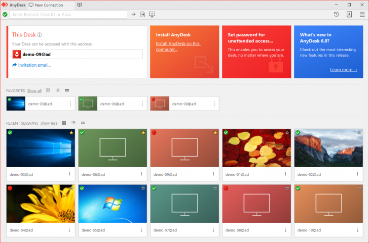 AnyDesk (โปรแกรม AnyDesk ควบคุมคอมพิวเตอร์ระยะไกล ใช้ฟรี)