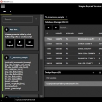 Simple Report (โปรแกรม Simple Report สร้างรายงาน และจัดการข้อมูล จากไฟล์ CSV หรือ Excel)