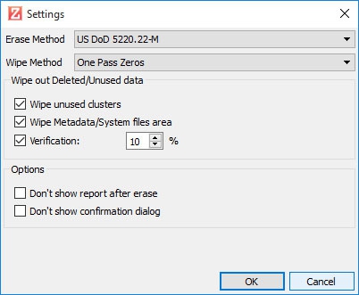 โปรแกรมลบข้อมูลถาวร Active ZDelete