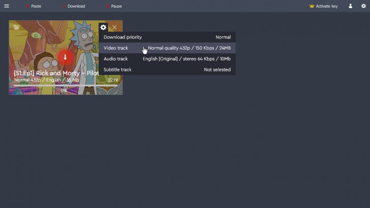 FlixGrab (โปรแกรม FlixGrab เครื่องมือช่วยดาวน์โหลดวิดีโอ โหลดวิดีโอออนไลน์) : 