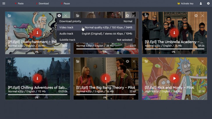 โปรแกรมช่วยดาวน์โหลดวิดีโอ FlixGrab