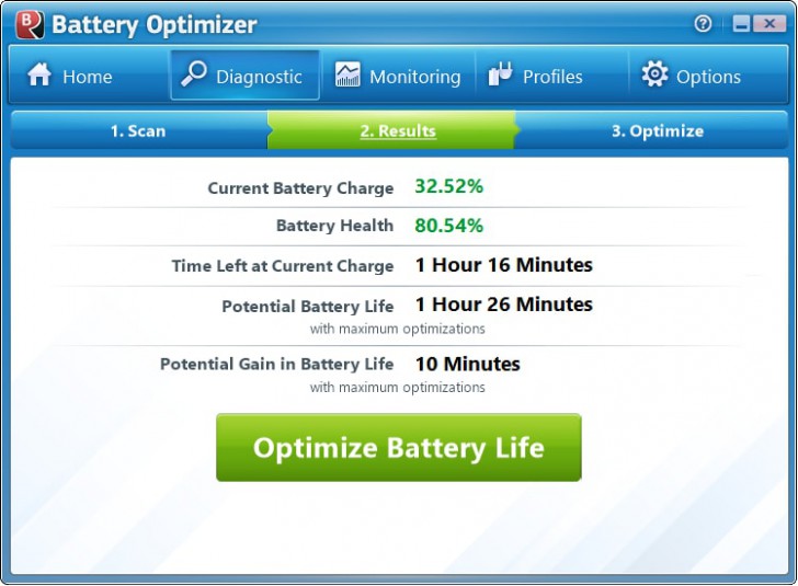 BATTERY OPTIMIZER (โปรแกรม BATTERY OPTIMIZER จัดการแบตเตอรี่ ถนอมแบตเตอรี่คอมพิวเตอร์) : 