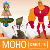 Moho Debut (โปรแกรม Anime Studio ทำแอนิเมชัน)