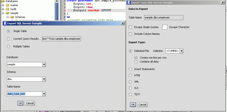 RazorSQL (โปรแกรม RazorSQL เครื่องมือจัดการฐานข้อมูล บริหาร Database) : 
