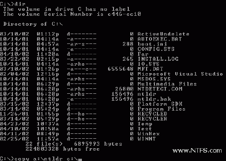NTFS Data Recovery toolkit (โปรแกรมกู้คืนข้อมูล วิเคราะห์ระบบจัดเก็บข้อมูลแบบ NTFS) : 