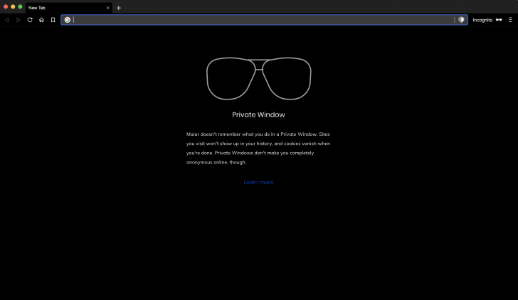 Maiar (โปรแกรม Maiar ท่องเว็บเบราว์เซอร์ เร็ว แรง ปลอดภัย) : 