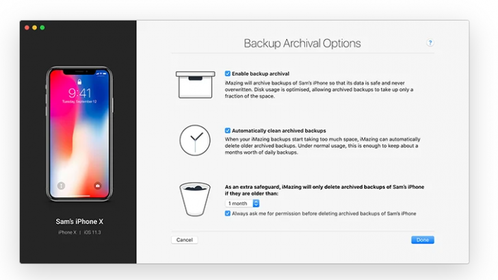 iMazing (โปรแกรมจัดการ iPhone iPad สำรองข้อมูลไว้ใช้ส่วนตัว) iMazing (โปรแกรมจัดการ iPhone iPad สำรองข้อมูลไว้ใช้ส่วนตัว)