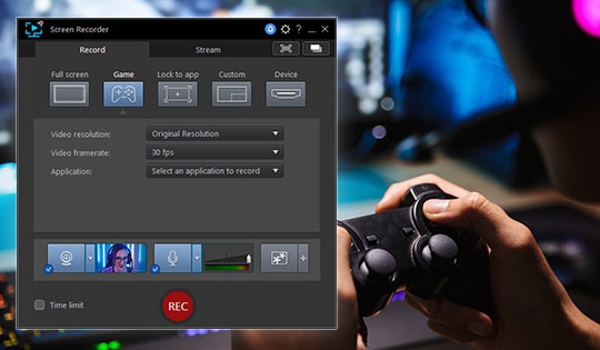 CyberLink Screen Recorder (โปรแกรมอัดวิดีโอหน้าจอ บันทึกหน้าจอ พร้อมตัดต่อวิดีโอ) : 