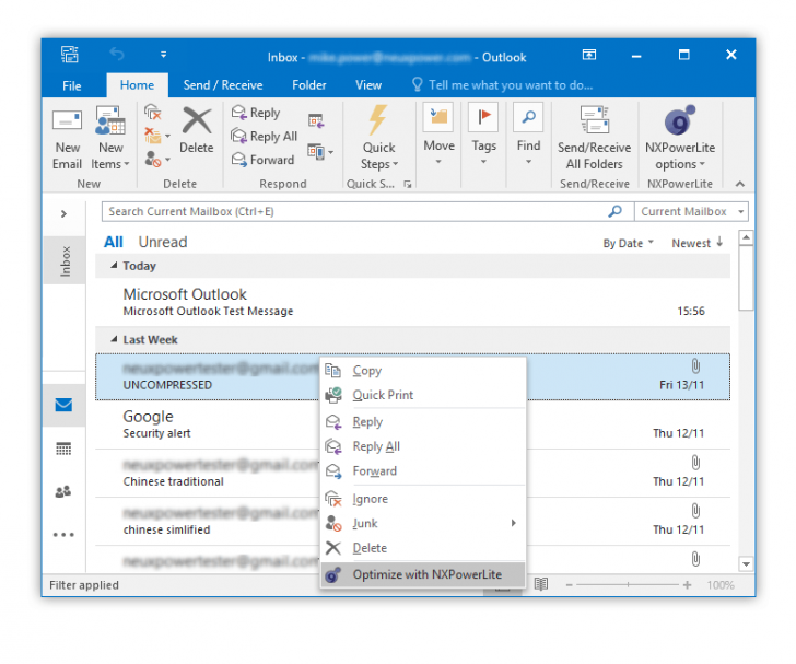 NXPowerLite Desktop (โปรแกรมบีบอัด ย่อขนาดไฟล์) : 