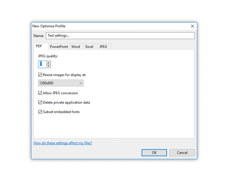 NXPowerLite Desktop (โปรแกรมบีบอัด ย่อขนาดไฟล์) : 