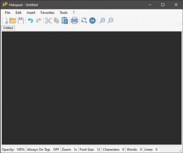 Hekapad (โปรแกรม Hekapad เขียนพิมพ์เอกสาร Text Editor ขนาดเล็ก) : 