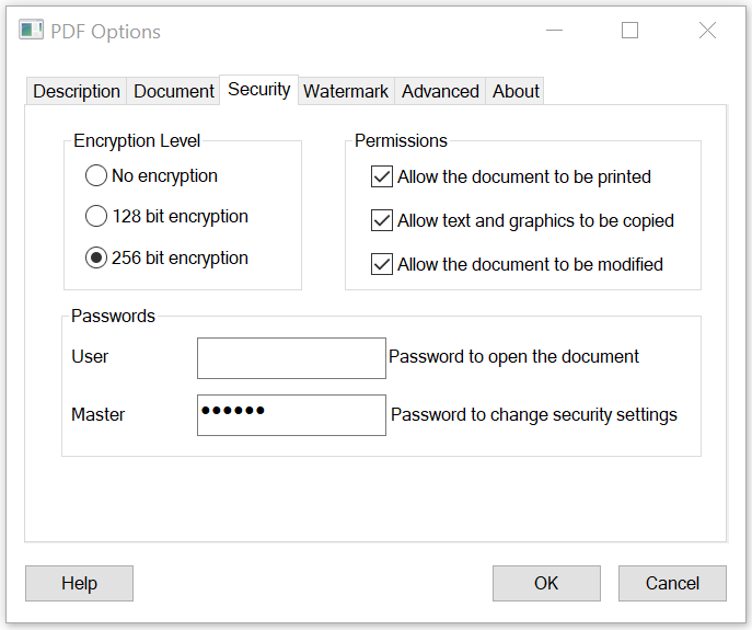 Win2PDF (โปรแกรมจัดการไฟล์ สร้างไฟล์ แปลงไฟล์ รวมไฟล์ PDF จากรูปภาพ) : 