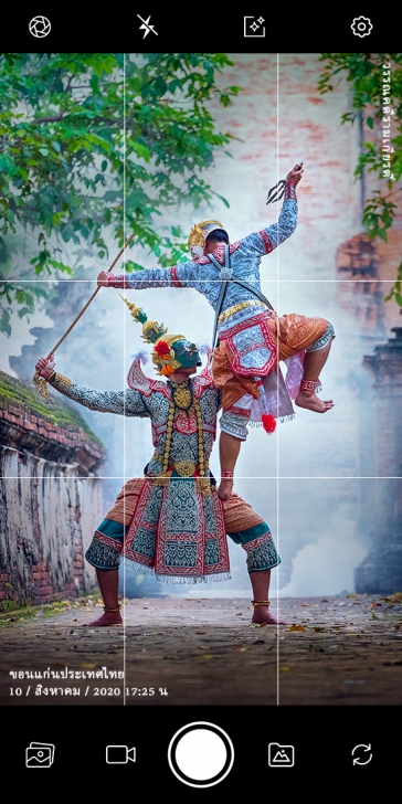 Timestamp camera (แอปพลิเคชันถ่ายภาพพร้อมบันทึกช่วงเวลาเป็นลายน้ำแบบอัตโนมัติ) : Timestamp camera (แอปพลิเคชันถ่ายภาพพร้อมบันทึกช่วงเวลาเป็นลายน้ำแบบอัตโนมัติ) :