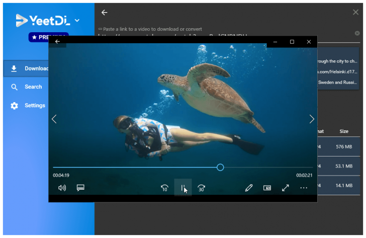 YeetDL (โปรแกรมดาวน์โหลดคลิป YouTube) YeetDL (โปรแกรมดาวน์โหลดคลิป YouTube)
