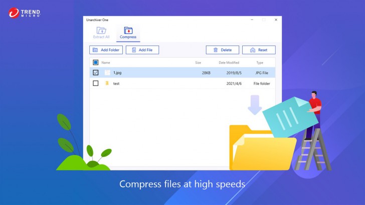 Unarchiver One (โปรแกรม Unarchiver One แตกไฟล์ แยกไฟล์บีบอัด) : 