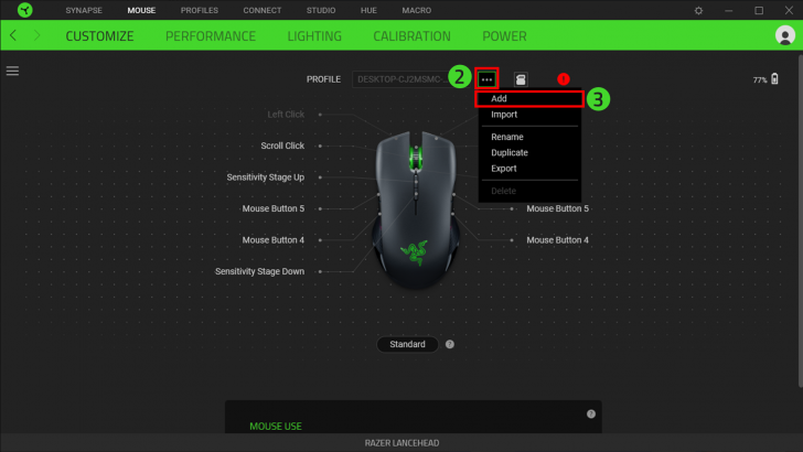 Razer Synapse (โปรแกรม Razer Synapse ปรับแต่งเกมมิ่งเกียร์ ของ Razer) : 