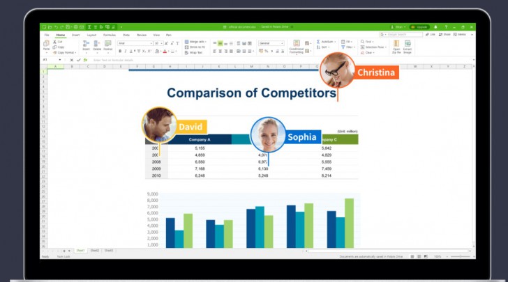 Polaris Office (ชุดโปรแกรมออฟฟิศ ใช้ร่วมกับไฟล์ Word, Excel,PowerPoint และ PDF ได้) : 