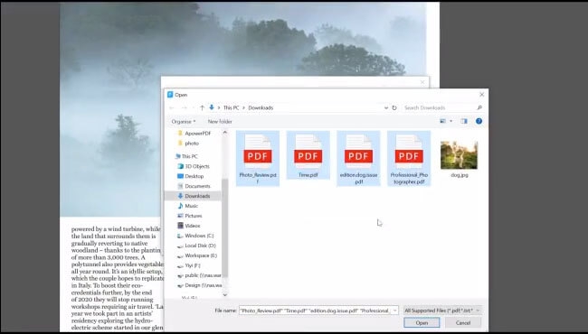 ApowerPDF (โปรแกรม ApowerPDF จัดการไฟล์ PDF ครบวงจร ฟรี) : 