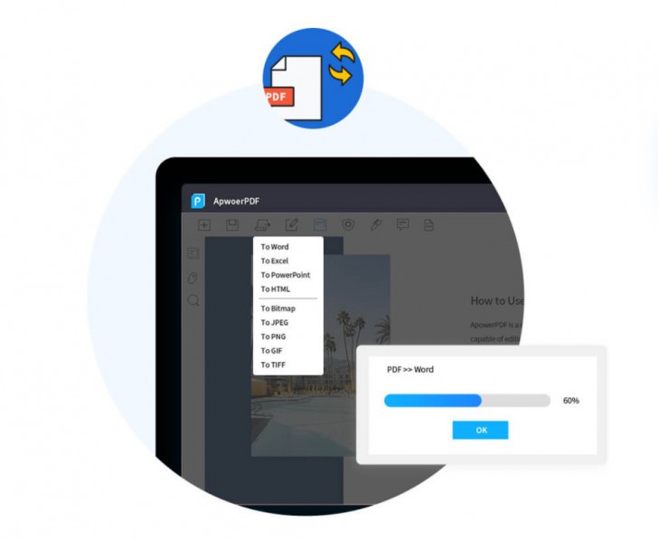 ApowerPDF (โปรแกรม ApowerPDF จัดการไฟล์ PDF ครบวงจร ฟรี) : 