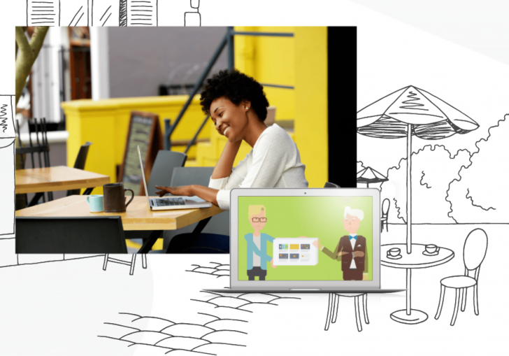 Vyond (โปรแกรมตัดต่อวิดีโอนำเสนอสินค้า บริการของธุรกิจ เป็นภาพแอนิเมชัน ใช้งานออนไลน์) : 