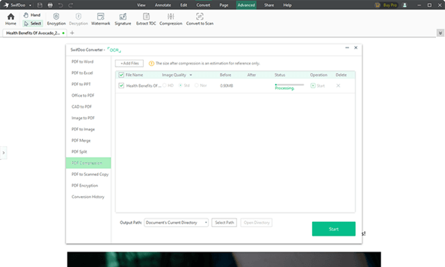 SwifDoo PDF (โปรแกรมเปิด PDF ใช้ฟรี คุณสมบัติครบ) : 