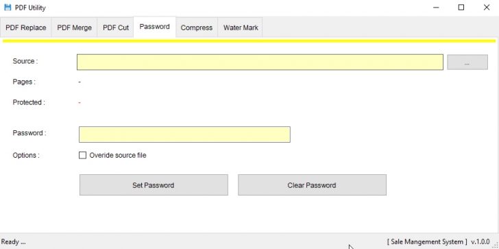 PDF Utility (โปรแกรมแก้ไขหน้ากระดาษไฟล์ PDF จัดหน้า เรียงหน้าใหม่ รวมไฟล์เข้าด้วยกัน) : 