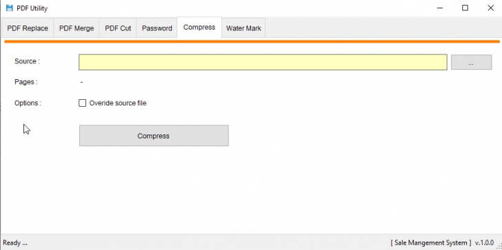 PDF Utility (โปรแกรมแก้ไขหน้ากระดาษไฟล์ PDF จัดหน้า เรียงหน้าใหม่ รวมไฟล์เข้าด้วยกัน) : 