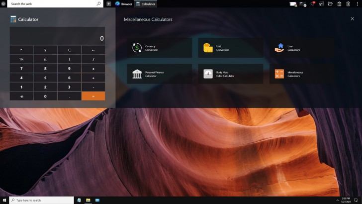 OneLaunch (โปรแกรม OneLaunch ตกแต่งหน้าจอ ค้นหาเว็บไซต์ผ่านหน้าจอ Desktop) : 