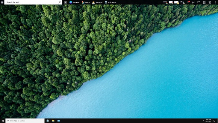 OneLaunch (โปรแกรม OneLaunch ตกแต่งหน้าจอ ค้นหาเว็บไซต์ผ่านหน้าจอ Desktop) : 