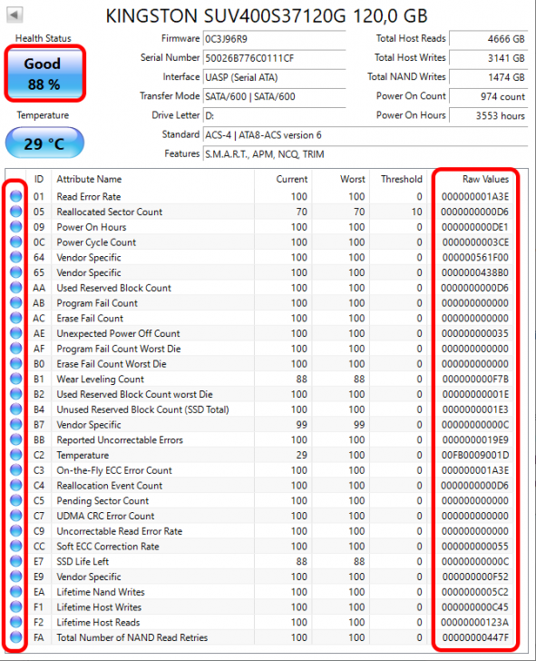 Smart Disk Checker (โปรแกรม Smart Disk Checker เช็คสุขภาพฮาร์ดดิสก์) : 