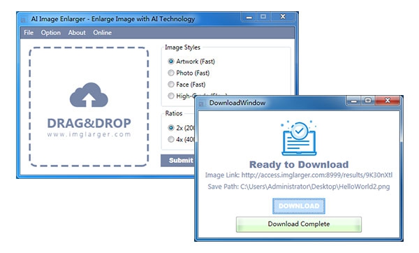 โปรแกรมขยายรูปภาพให้ใหญ่ขึ้น AI Image Enlarger โปรแกรมขยายรูปภาพให้ใหญ่ขึ้น AI Image Enlarger