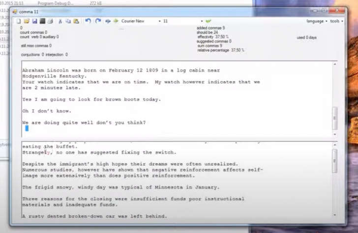 โปรแกรมใส่จุดคอมม่า เพิ่มจุลภาคที่หายไป Comma 