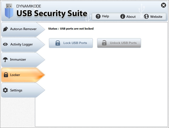 USB Security Suite (โปรแกรม USB Security Suite เพิ่มการป้องกันอุปกรณ์เก็บข้อมูล USB) : 