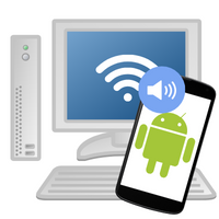 M-Speaker (โปรแกรมเปลี่ยนมือถือ Android เป็นลำโพงคอมพิวเตอร์)