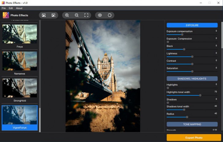 Photo Effects (โปรแกรม Photo Effects ตกแต่งรูปภาพ ใส่เอฟเฟค ปรับแต่งสีภาพ) : 