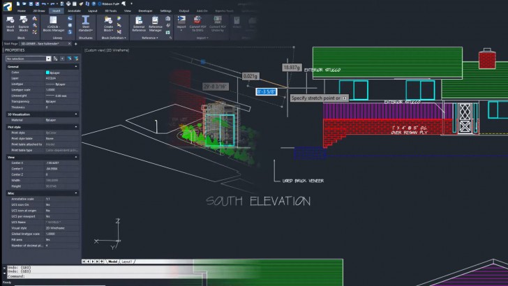 progeCAD 2022 Professional (โปรแกรมออกแบบบ้าน เปิดไฟล์โปรแกรม AutoCAD ได้)