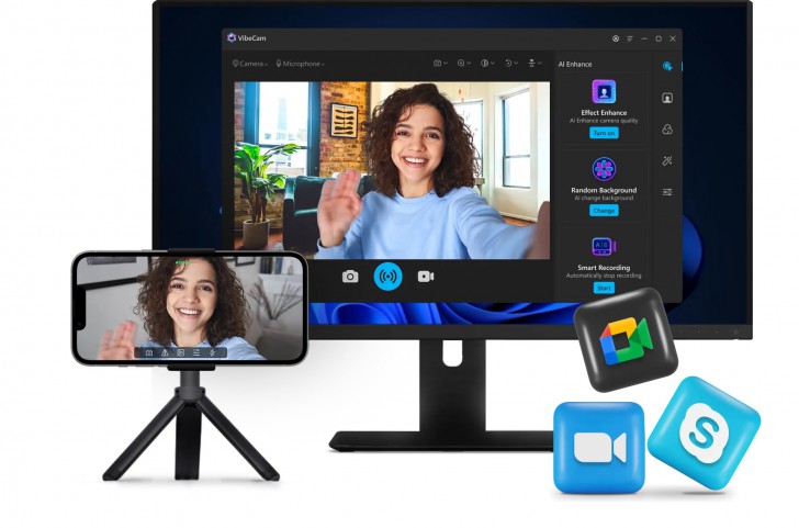 VibeCam (โปรแกรม VibeCam เปลี่ยนกล้องมือถือ iPhone เป็นกล้องเว็บแคมบน PC) : 
