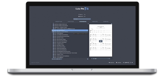 Guitar Pro (โปรแกรม ฝึกเล่นกีต้าร์ จับคอร์ดกีต้าร์ อย่าง มือกีต้าร์มืออาชีพ) : 