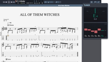 Guitar Pro (โปรแกรม ฝึกเล่นกีต้าร์ จับคอร์ดกีต้าร์ อย่าง มือกีต้าร์มืออาชีพ) : 