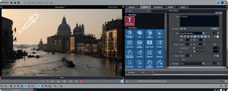 VEGAS Movie Studio (โปรแกรมตัดต่อวิดีโอ เพื่อมือใหม่ ใช้งานง่าย ผลลัพธ์ยอดเยี่ยม) : 