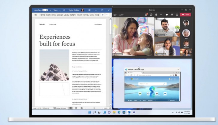 Microsoft Windows 11 (ระบบปฏิบัติการ Windows 11) : 