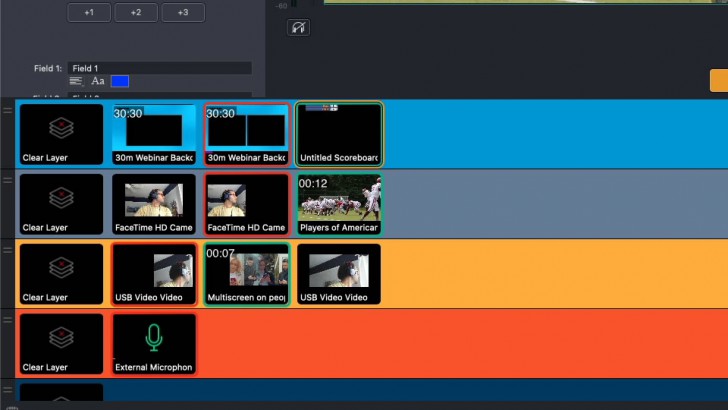 Wirecast (โปรแกรมสตรีมเมอร์ Live แคสเกม ถ่ายทอดสดออนไลน์ ระดับมืออาชีพ) : 